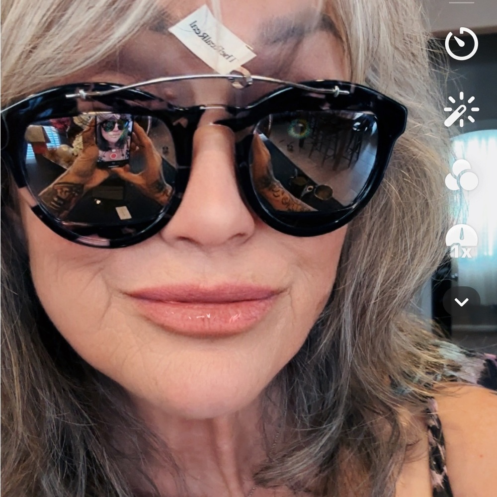 🐼🐝Christian Dior Wayfarer Mirrored Sunglasses 🕶️ - Picture 11 of 14